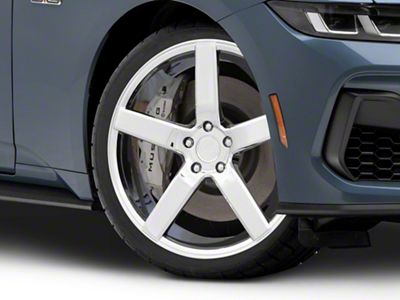 Niche Milan Chrome Wheel; 20x8.5; 35mm Offset (24-25 Mustang)
