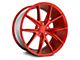 Niche Misano Candy Red Wheel; 20x9 (2024 Mustang)