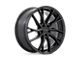 Niche Novara Matte Black Wheel; Rear Only; 20x10.5 (2024 Mustang)