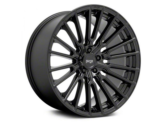 Niche Premio Matte Black Wheel; 20x9 (2024 Mustang)