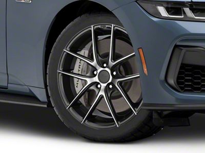 Niche Targa Matte Black Wheel; 19x8.5; 35mm Offset (24-25 Mustang EcoBoost w/o Performance Pack)