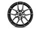 Niche Targa Matte Black Wheel; Rear Only; 19x9.5 (2024 Mustang)
