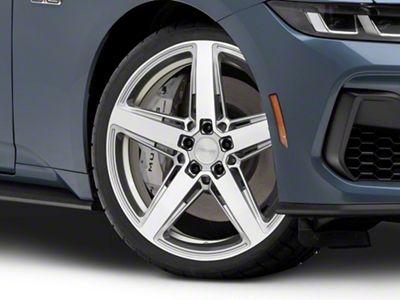Niche Teramo Anthracite Brushed Face Tint Clear Wheel; 20x9.5 (2024 Mustang)