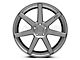 Niche Verona Anthracite Wheel; Rear Only; 20x10 (2024 Mustang)