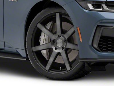 Niche Verona Double Dark Wheel; 20x9; 35mm Offset (24-25 Mustang)