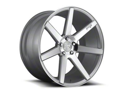 Niche Verona Gloss Silver Machined Wheel; 20x9 (2024 Mustang)