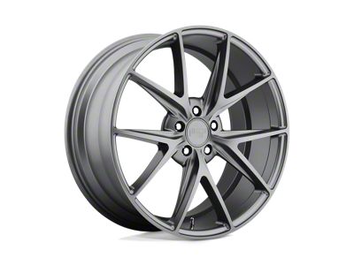 Niche Misano Matte Gunmetal Wheel; 17x8; 40mm Offset (94-98 Mustang)