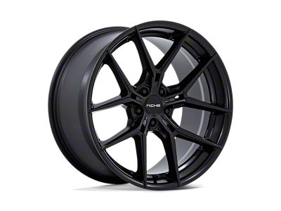 Niche Prodigy 5 Matte Black Wheel; 19x8.5; 35mm Offset (99-04 Mustang)