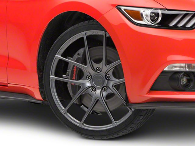 Niche Targa Matte Anthracite Wheel; 19x8.5 (15-23 Mustang EcoBoost w/o Performance Pack, V6)