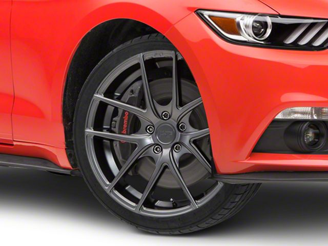 Niche Targa Matte Anthracite Wheel; 20x8.5 (15-23 Mustang GT, EcoBoost, V6)