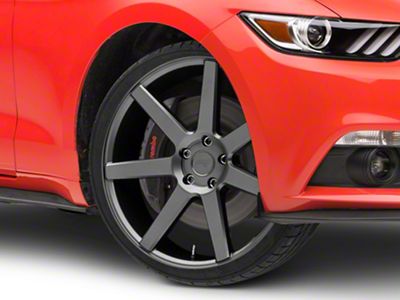 Niche Verona Anthracite Wheel; 20x9; 35mm Offset (15-23 Mustang GT, EcoBoost, V6)