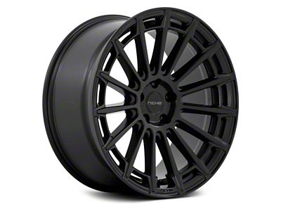 Niche Amalfi Matte Black Wheel; 20x9 (16-24 Camaro)