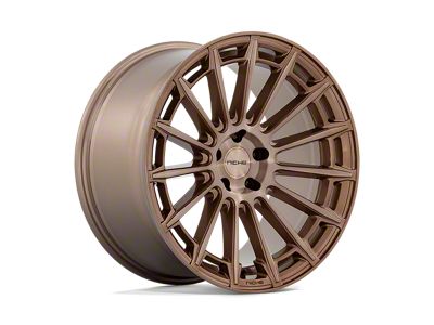 Niche Amalfi Platinum Bronze Wheel; 20x10.5; 20mm Offset (16-24 Camaro)