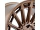 Niche Amalfi Platinum Bronze Wheel; 20x9 (16-24 Camaro)