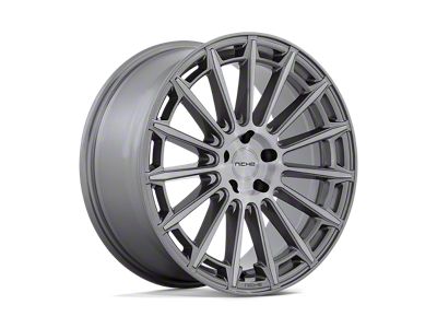Niche Amalfi Platinum Wheel; 20x10.5; 35mm Offset (16-24 Camaro, Excluding SS w/ 6-Piston Front Calipers & ZL1)