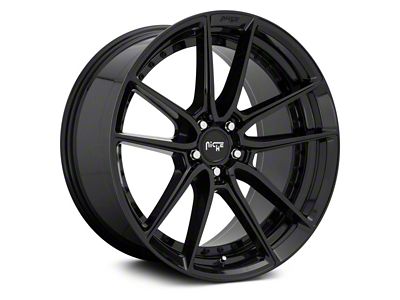 Niche DFS Gloss Black Wheel; 18x8 (16-24 Camaro, Excluding ZL1)