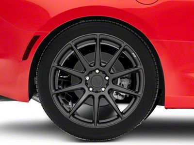 Niche Essen Matte Black Wheel; Rear Only; 20x10.5 (16-24 Camaro)