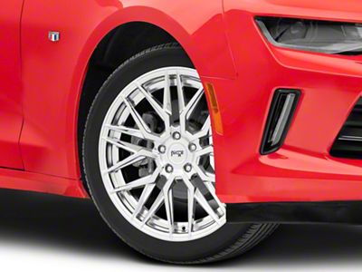 Niche Gamma Chrome Wheel; 20x9; 35mm Offset (16-24 Camaro)