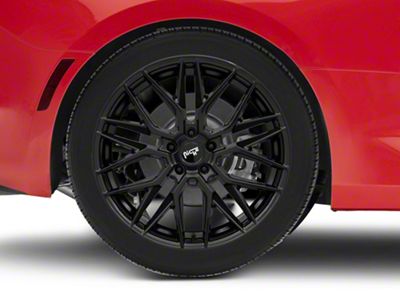 Niche Gamma Gloss Black Wheel; Rear Only; 20x10.5; 35mm Offset (16-24 Camaro)