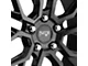 Niche Gamma Matte Black Wheel; 18x8 (16-24 Camaro, Excluding ZL1)