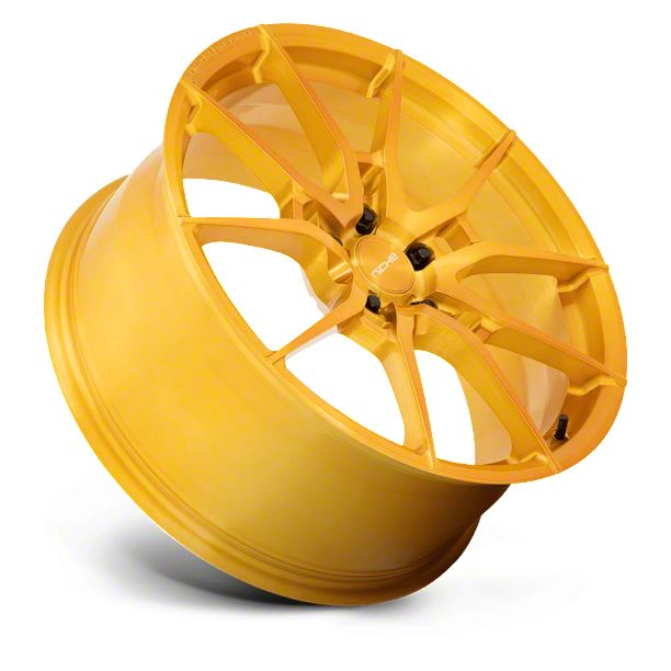 Niche Camaro Kanan Brushed Candy Gold Wheel; 20x9.5; 23mm