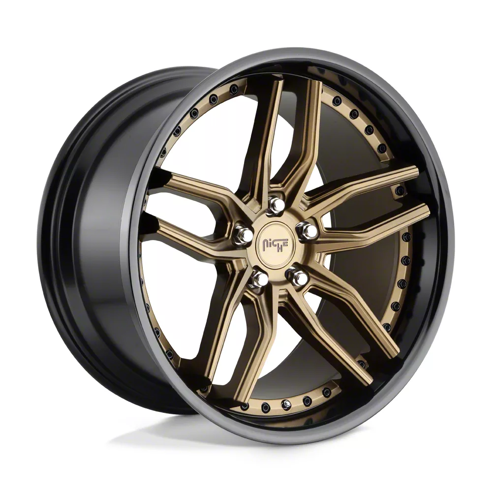 Niche Camaro Methos Gloss Black Matte Black Wheel; 19x9.5 Niche Camaro Methos Gloss Black Matte Black Wheel; 19x9.5
