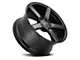 Niche Milan Gloss Black Wheel; 20x8.5 (16-24 Camaro)