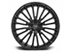 Niche Premio Matte Black Wheel; 20x9 (16-24 Camaro)