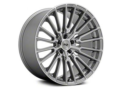 Niche Premio Platinum Brushed Wheel; Rear Only; 20x10.5; 35mm Offset (16-24 Camaro, Excluding ZL1)