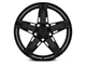 Niche Teramo Matte Black Wheel; 18x8 (16-24 Camaro LS, LT, LT1)