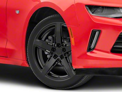 Niche Teramo Matte Black Wheel; 20x11; 43mm Offset (16-24 Camaro)