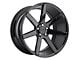 Niche Verona Gloss Black Wheel; Rear Only; 20x10 (16-24 Camaro)