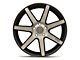 Niche Verona Matte Black Machined Wheel; 20x9 (16-24 Camaro)