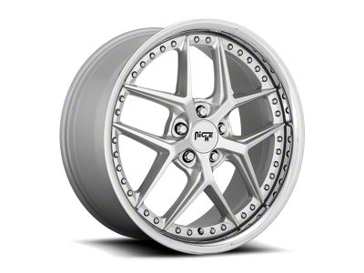 Niche Vice Matte Silver Wheel; 20x10.5; 35mm Offset (16-24 Camaro)