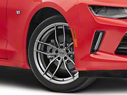 Niche Vosso Matte Anthracite Wheel; 20x9; 35mm Offset (16-24 Camaro)