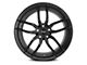 Niche Vosso Matte Black Wheel; 18x8 (16-24 Camaro, Excluding ZL1)