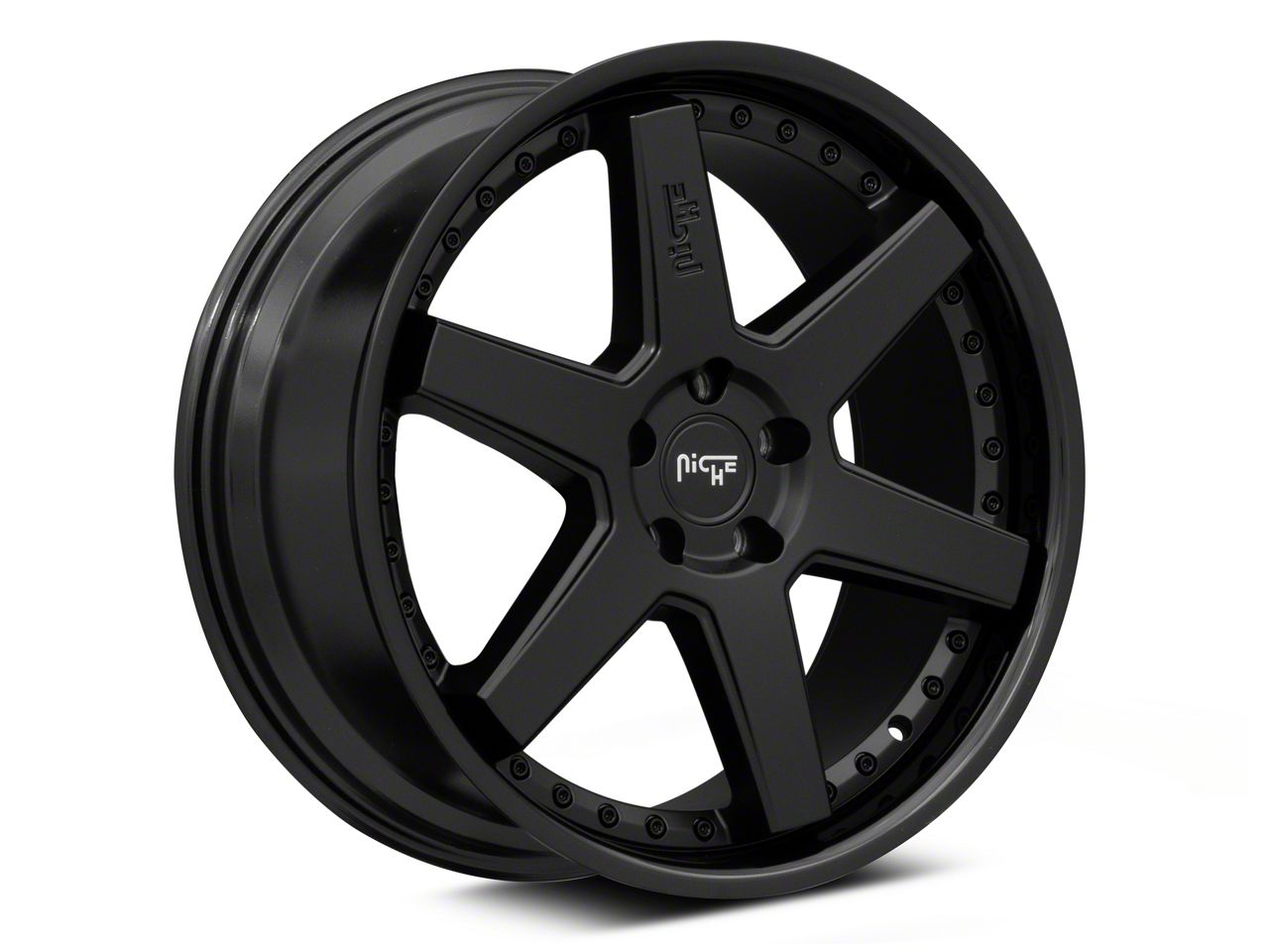 Niche Challenger Altair Gloss Black with Matte Black Lip