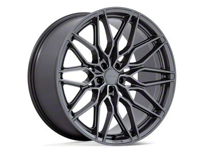 Niche Calabria 5 Matte Gunmetal Wheel; 22x9 (08-23 RWD Challenger, Excluding Widebody)