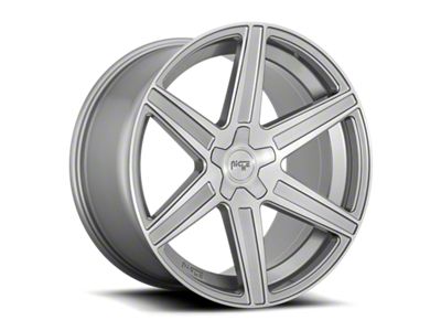 Niche Carina Anthracite and Brushed Tinted Clear Wheel; Rear Only; 20x10.5; 20mm Offset (08-23 RWD Challenger)