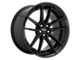 Niche DFS Gloss Black Wheel; Rear Only; 22x10.5 (08-23 RWD Challenger)
