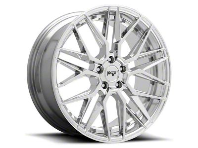 Niche Gamma Chrome Wheel; 22x9 (08-23 RWD Challenger, Excluding Widebody)