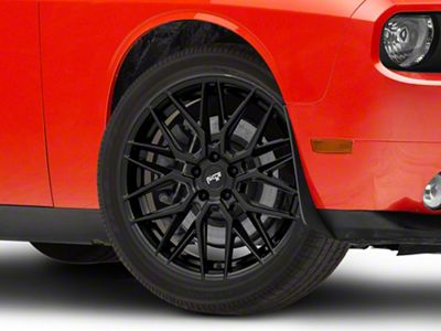 Niche Gamma Gloss Black Wheel; 20x9; 18mm Offset (08-23 RWD Challenger, Excluding SRT Demon)