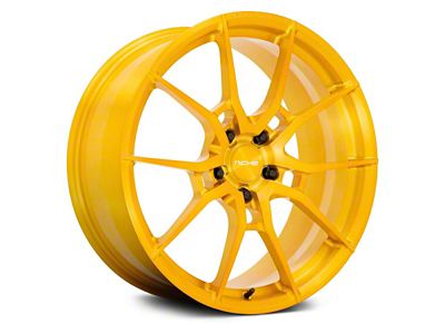Niche Kanan Brushed Candy Gold Wheel; Rear Only; 20x10; 20mm Offset (08-23 RWD Challenger, Excluding Widebody)