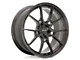 Niche Kanan Brushed Candy Smoke Wheel; Rear Only; 20x11 (08-23 RWD Challenger, Excluding Widebody)