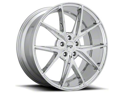 Niche Misano Chrome Wheel; 20x9; 18mm Offset (08-23 RWD Challenger)