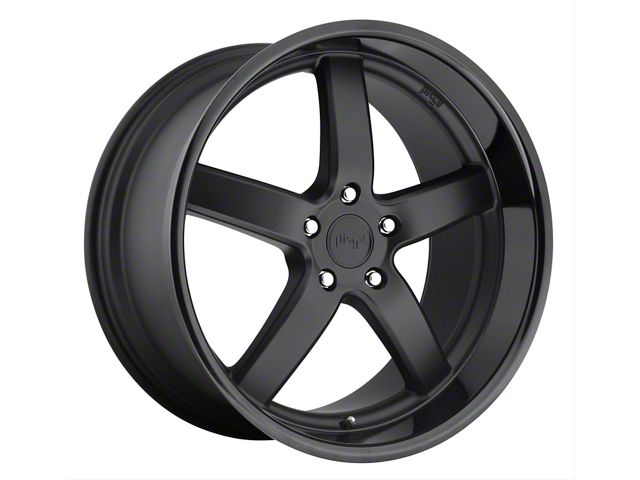 Niche Pantano Matte Black Wheel; 20x8.5 (08-23 RWD Challenger, Excluding Widebody)