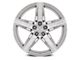 Niche Teramo Anthracite Brushed Face Tint Clear Wheel; 20x10.5; 20mm Offset (08-23 RWD Challenger, Excluding Widebody)
