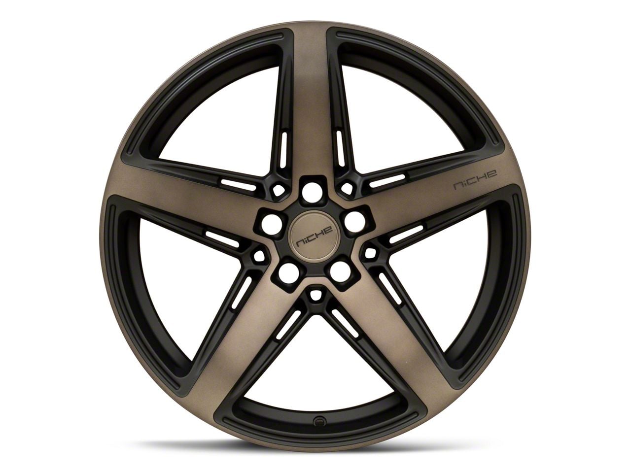 Niche Challenger Teramo Matte Black with Double Dark Tint Wheel