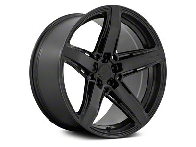 Niche Teramo Matte Black Wheel; 20x10.5; 20mm Offset (08-23 RWD Challenger, Excluding Widebody)