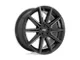 Niche Tifosi Gloss Black Milled Wheel; Rear Only; 20x10.5 (08-23 RWD Challenger, Excluding Widebody)